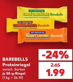 Kaufland BAREBELLS Proteinriegel Angebot