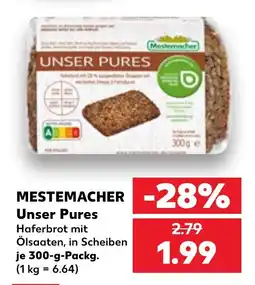 Kaufland Mestemacher Unser Pures Haferbrot mit Ölsaaten Angebot