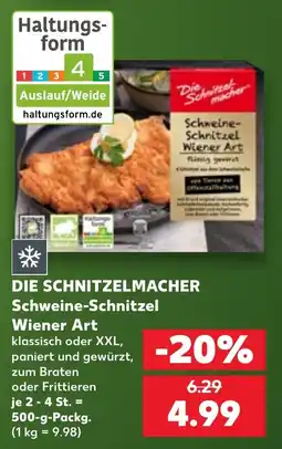 Kaufland DIE SCHNITZELMACHER Schweine-Schnitzel Wiener Art Angebot