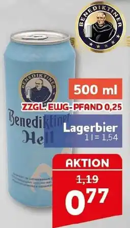 CENTERSHOP Benediktiner Hell Angebot