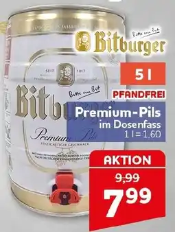 CENTERSHOP Bitburger Premium-Pils Angebot