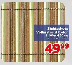 CENTERSHOP Sichtschutz Vollmaterial Color Angebot