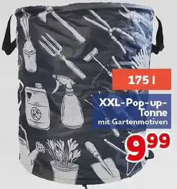 CENTERSHOP XXL-Pop-up-Tonne mit Gartenmotiven Angebot