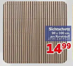 CENTERSHOP Sichtschutz Angebot