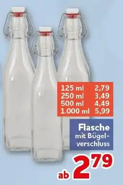 CENTERSHOP Flasche mit Bügelverschluss Angebot