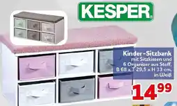 CENTERSHOP KESPER Kinder-Sitzbank Angebot