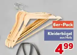 CENTERSHOP Kleiderbügel aus Holz Angebot