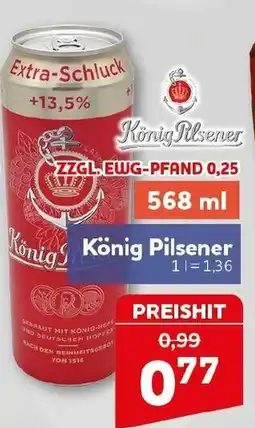 CENTERSHOP König Pilsener Angebot