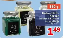 CENTERSHOP Gelee-Duft-Kerzen im Glas mit Deckel Angebot