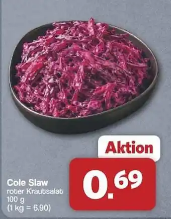 Cole Slaw roter Krautsalat