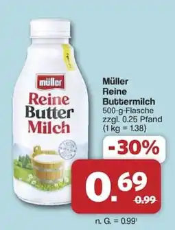 Famila Nord West müller Reine Buttermilch Angebot