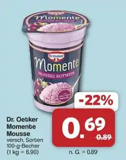 Famila Nord West Dr. Oetker Momente Mousse Angebot