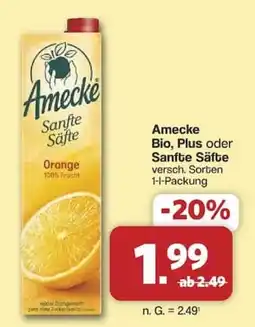 Famila Nord West Amecke Sanfte Säfte Orange Angebot