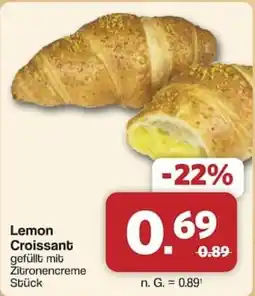 Famila Nord West Lemon Croissant Angebot