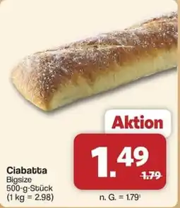 Famila Nord West Ciabatta Bigsize Angebot