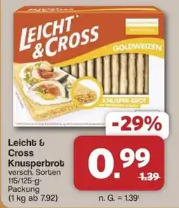 Famila Nord West Leicht & Cross Knusperbrot Angebot