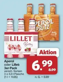 Famila Nord West Aperol oder Lillet Angebot