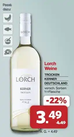 Famila Nord West Lorch Weine KERNER TROCKEN Angebot