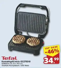 Famila Nord West Tefal Kontaktgrill Inicio GC270D10 Angebot