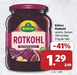 Famila Nord West Kühne Rotkohl Angebot