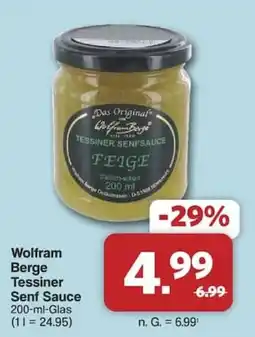 Famila Nord West Wolfram Berge Tessiner Senf Sauce Angebot