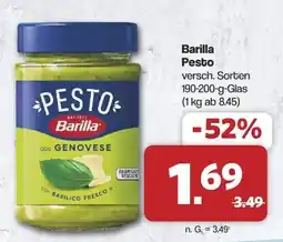 Famila Nord West Barilla Pesto Angebot