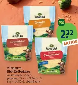 tegut Alnatura Bio-Reibekäse Angebot