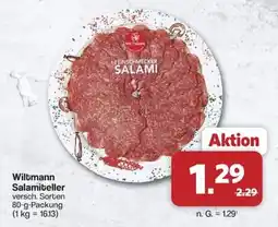 Famila Nord West Wiltmann Salamiteller Angebot