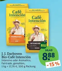 tegut J. J. Darboven Bio-Café Intención Angebot