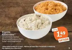 tegut Ergüllü Käsecreme Angebot