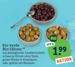 tegut bio-verde Bio-Oliven Angebot
