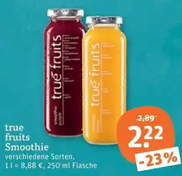 tegut true fruits Smoothie Angebot