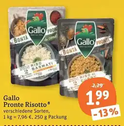 tegut Gallo Pronte Risotto Angebot