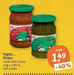 tegut tegut... Pesto Angebot