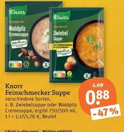 tegut Knorr Feinschmecker Suppe Angebot