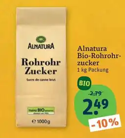 tegut Alnatura Bio-Rohrohrzucker Angebot