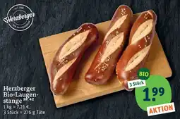 tegut Herzberger Bio-Laugenstange Angebot