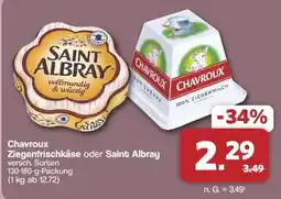 Famila Nord West Chavroux Ziegenfrischkäse oder Saint Albray Angebot