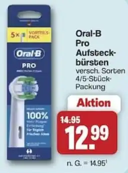 Famila Nord West Oral-B Pro Aufsteckbürsten Angebot