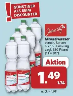 Famila Nord West Jeden Tag Mineralwasser Angebot