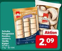 Famila Nord West Schulte Feingebäck Domino-steine & Vanille Kipferl Angebot