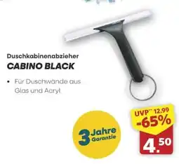 Famila Nord West Leifheit Duschkabinenabzieher CABINO BLACK Angebot