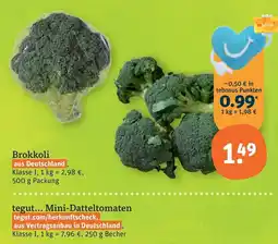 tegut Brokkoli Angebot