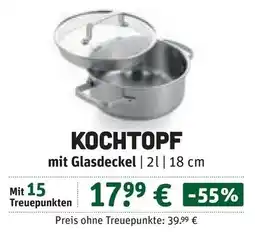 tegut KOCHTOPF mit Glasdeckel Angebot