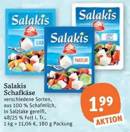 tegut Salakis Schafkäse Angebot