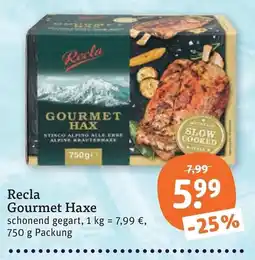 tegut Recla Gourmet Haxe Angebot