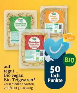 tegut Bio vegan Bio-Teigwaren Angebot