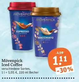 tegut Mövenpick Iced Coffee Angebot