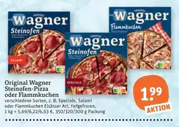 tegut Original Wagner Steinofen-Pizza oder Flammkuchen Angebot