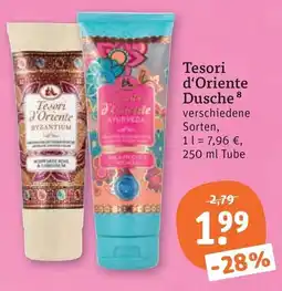 tegut Tesori d'Oriente Dusche Angebot
